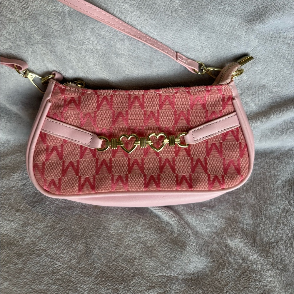 Small pink shoulder bag/purse